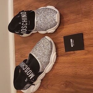 Moschino Teddy Glitter Sneakers